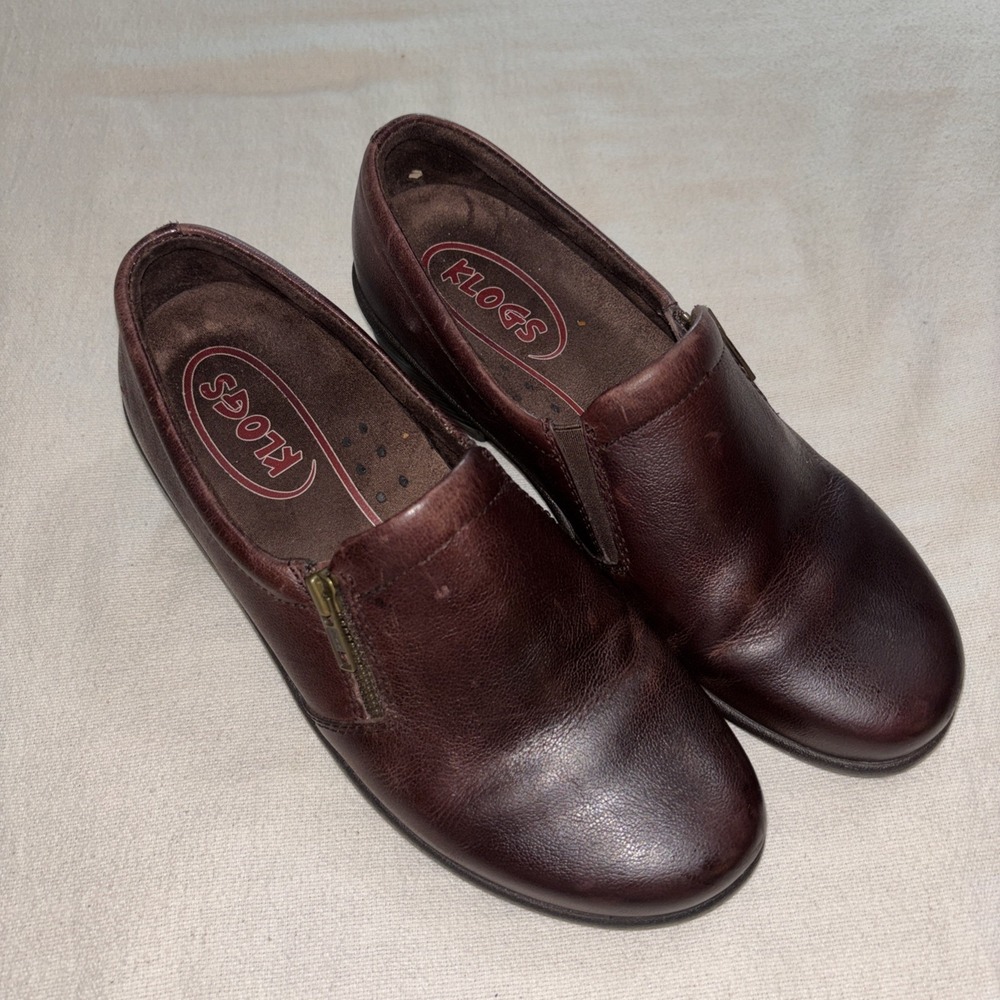 Klogs Women's Size 9 Mission Shoes Clogs‎ Leather Workwear Slip Resistance